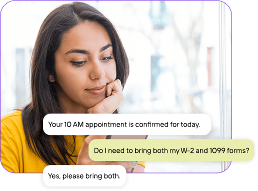 Connect with customers using business texting
